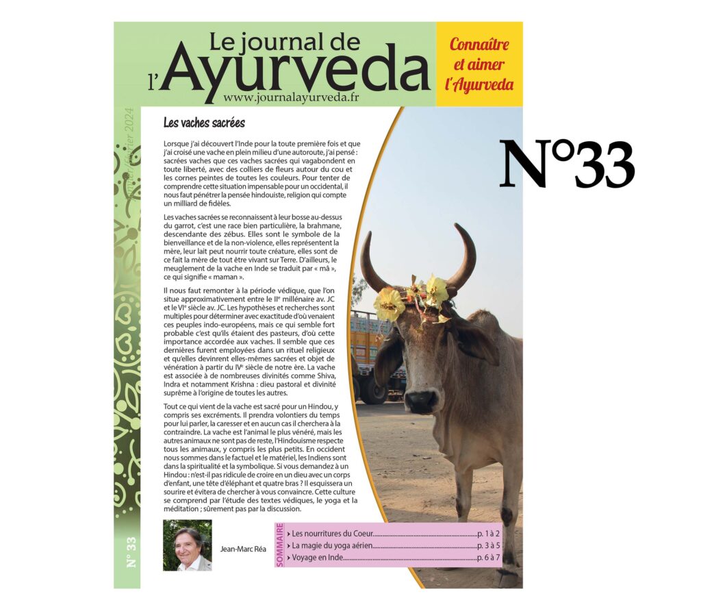 Visuel du journal de l'ayurveda n°33