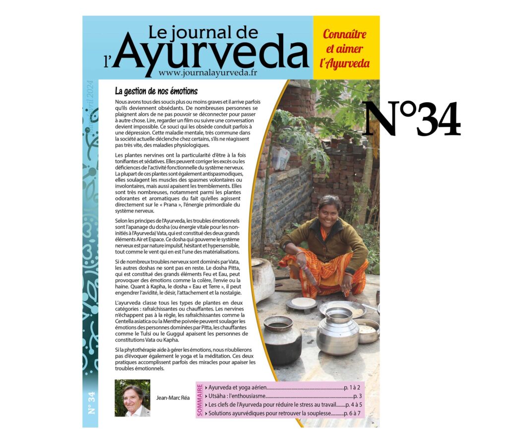 Visuel du Journal de l'Ayurveda n°34