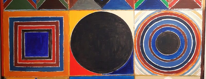 Photo d'une peinture indienne représentant les 5 éléments